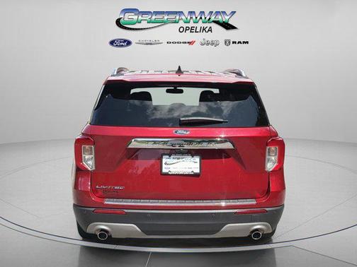 Rapid Red Metallic Tinted Clearcoat 2022 Ford Explorer Limited