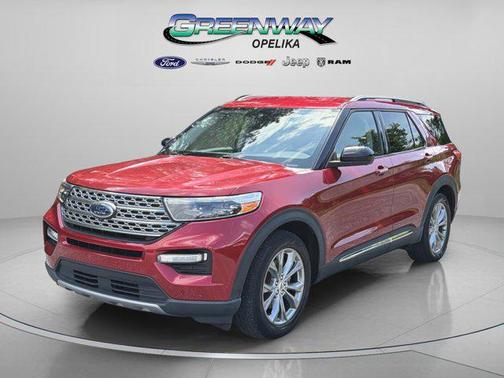 Rapid Red Metallic Tinted Clearcoat 2022 Ford Explorer Limited