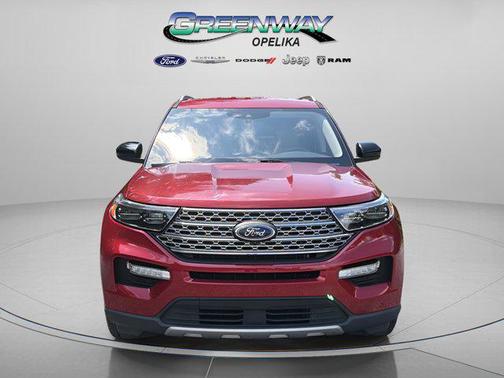 Rapid Red Metallic Tinted Clearcoat 2022 Ford Explorer Limited