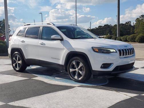 Bright White Clearcoat 2019 Jeep Cherokee Limited