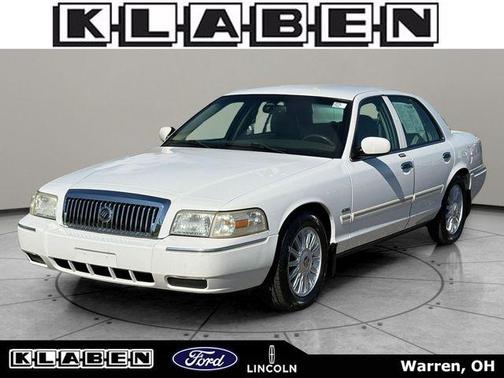 Vibrant White Clearcoat 2010 Mercury Grand Marquis LS
