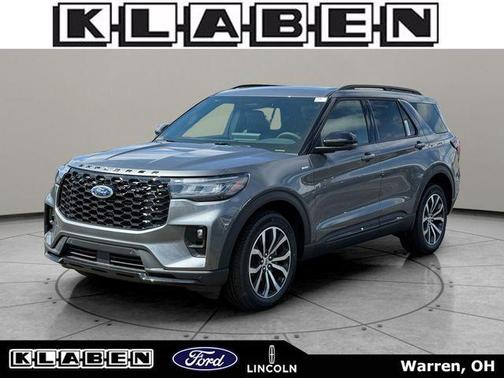 Carbonized Gray Metallic 2026 Ford Explorer ST-Line