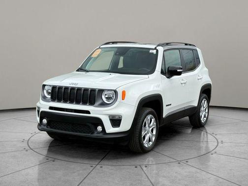 Alpine White Clearcoat 2023 Jeep Renegade Limited