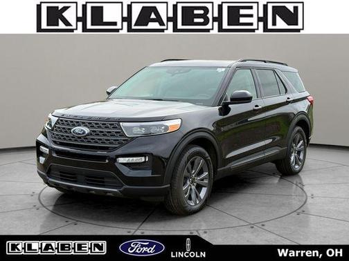 Agate Black Metallic 2023 Ford Explorer XLT