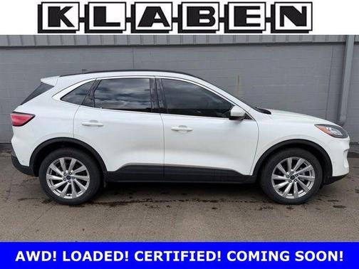 Star White 2021 Ford Escape Titanium