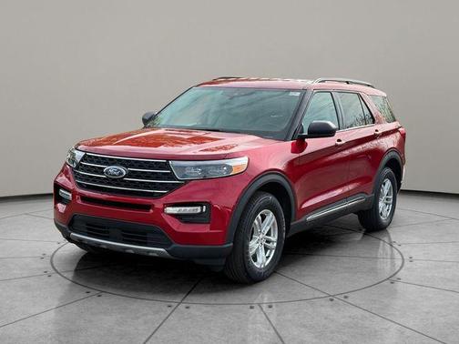 Red Metallic 2023 Ford Explorer XLT