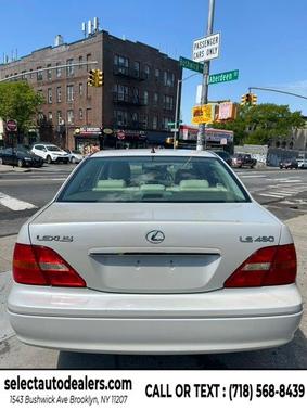 White 2002 Lexus LS 430 Base