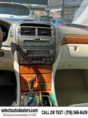 White 2002 Lexus LS 430 Base