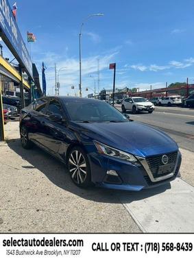 Deep Blue Pearl 2021 Nissan Altima SR Intelligent AWD