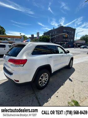 Bright White Clearcoat 2015 Jeep Grand Cherokee Limited