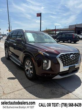 Sierra Burgundy 2021 Hyundai PALISADE Limited