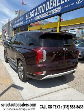 Sierra Burgundy 2021 Hyundai PALISADE Limited