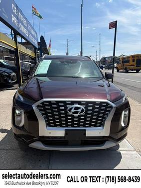 Sierra Burgundy 2021 Hyundai PALISADE Limited