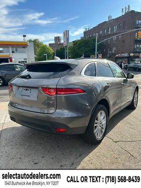 Gray 2017 Jaguar F-PACE 20d Prestige