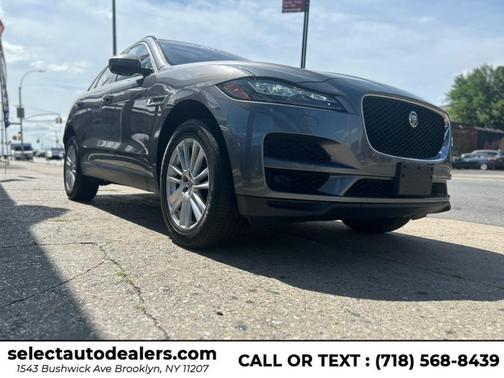Gray 2017 Jaguar F-PACE 20d Prestige