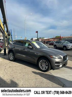 Gray 2017 Jaguar F-PACE 20d Prestige