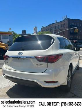 White 2020 INFINITI QX60 Pure
