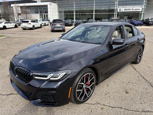 Carbon Black Metallic 2023 BMW 540 i xDrive
