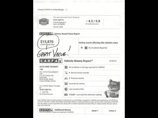 2018 Ford Transit-150 Base