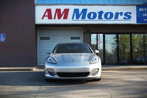 Platinum Silver Metallic 2012 Porsche Panamera 4