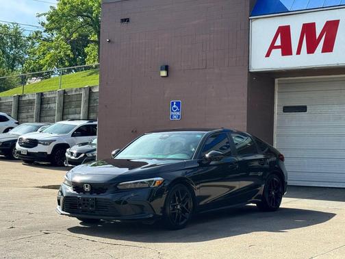Crystal Black Pearl 2024 Honda Civic Sport