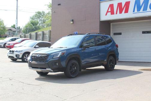Geyser Blue 2023 Subaru Forester Wilderness