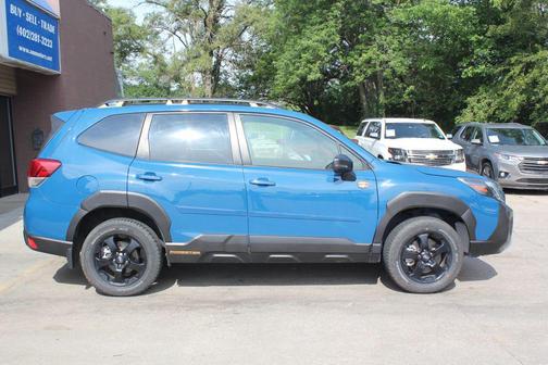 Geyser Blue 2023 Subaru Forester Wilderness
