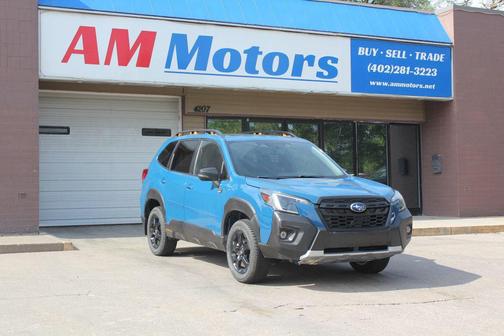 Geyser Blue 2023 Subaru Forester Wilderness