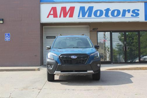 Geyser Blue 2023 Subaru Forester Wilderness