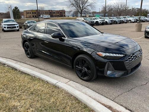 Mythos Black Metallic 2025 Audi A5 2.0T Premium Plus