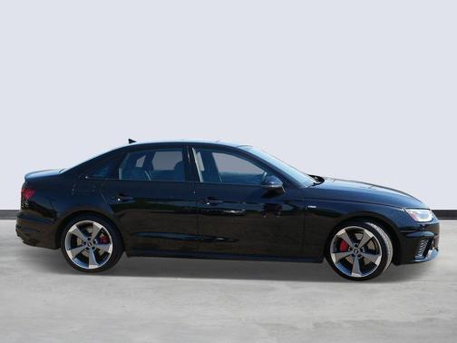 Mythos Black Metallic 2023 Audi A4 45 S line Premium Plus