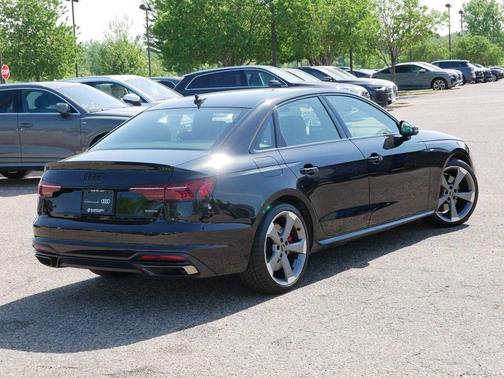Mythos Black Metallic 2023 Audi A4 45 S line Premium Plus