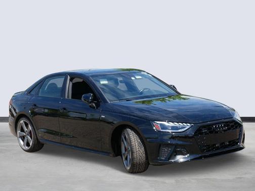 Mythos Black Metallic 2023 Audi A4 45 S line Premium Plus