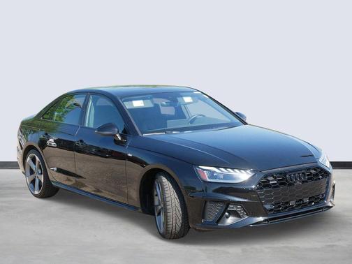 Mythos Black Metallic 2023 Audi A4 45 S line Premium Plus