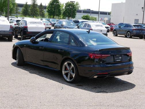 Mythos Black Metallic 2023 Audi A4 45 S line Premium Plus