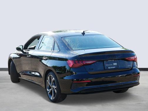 Brilliant Black 2023 Audi A3 Premium