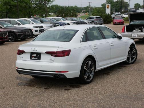Glacier White Metallic 2018 Audi A4 2.0T Premium Plus