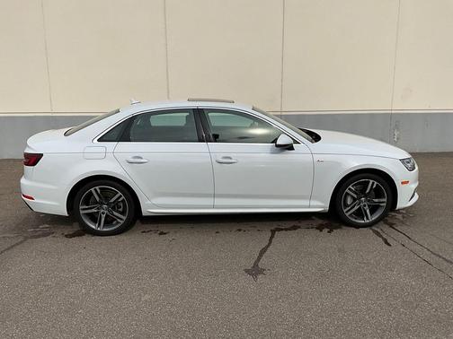 Glacier White Metallic 2018 Audi A4 2.0T Premium Plus