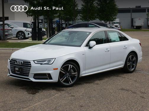 Glacier White Metallic 2018 Audi A4 2.0T Premium Plus