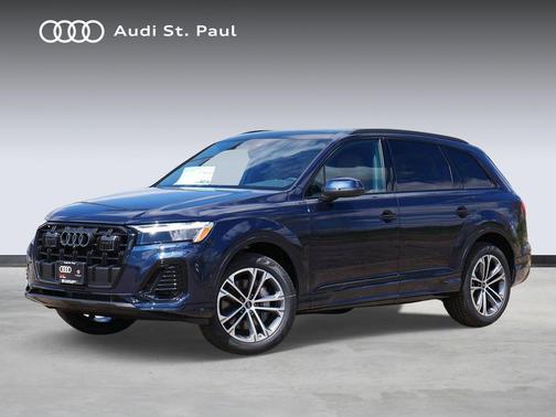 Waitomo Blue Metallic 2026 Audi Q7 45 Premium