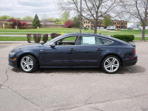 Moonlight Blue 2017 Audi A7 3.0T Premium Plus