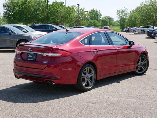 RUBY RED TINTED CLEARCOAT 2017 Ford Fusion Sport