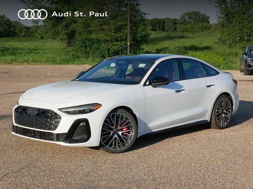 Glacier White Metallic 2026 Audi S5 3.0T Prestige