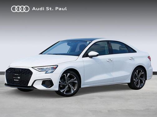 Ibis White 2023 Audi A3 Premium