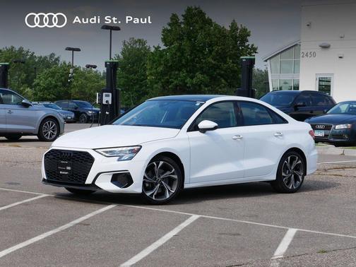 Ibis White 2023 Audi A3 Premium