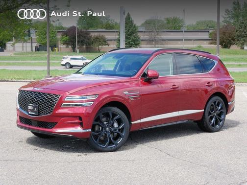 Mauna Red 2024 Genesis GV80 3.5T Prestige Signature