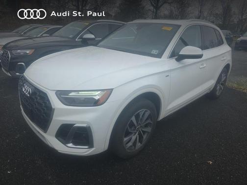 Ibis White 2023 Audi Q5 45 S line Premium Plus