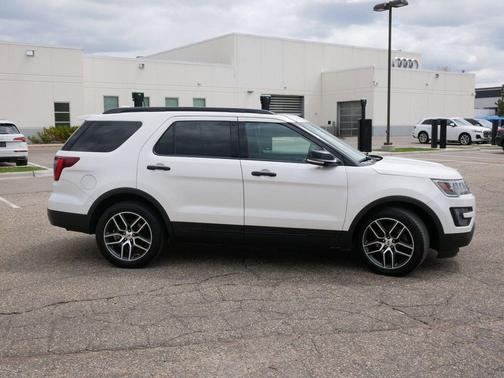 WHITE PLATINUM MET TRI-COAT 2016 Ford Explorer Sport