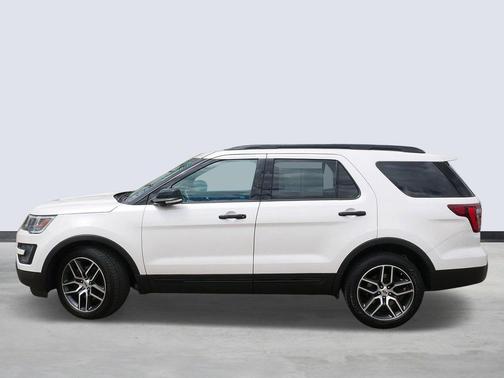 WHITE PLATINUM MET TRI-COAT 2016 Ford Explorer Sport