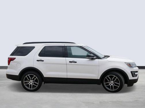 WHITE PLATINUM MET TRI-COAT 2016 Ford Explorer Sport